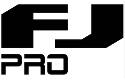 Logo warsztatu FJ PRO w Gdańsku.